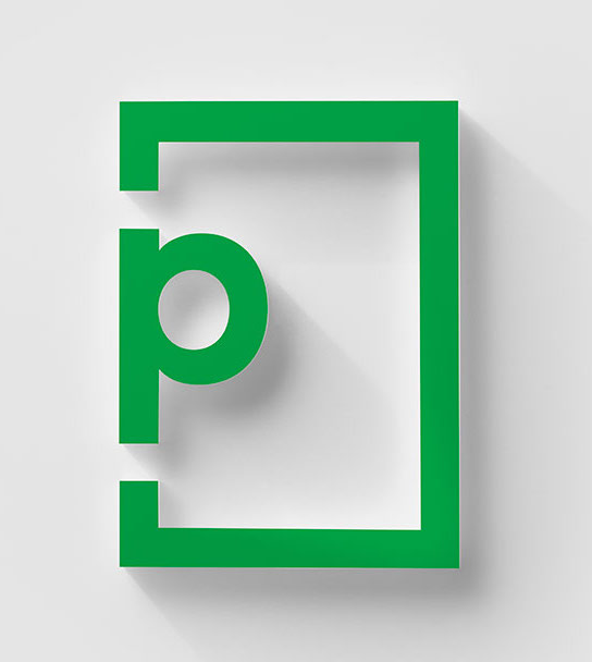 3D PageProof logo on a grey background
