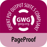PageProof is 100% Ghent Output Suite 5.0 compliant.